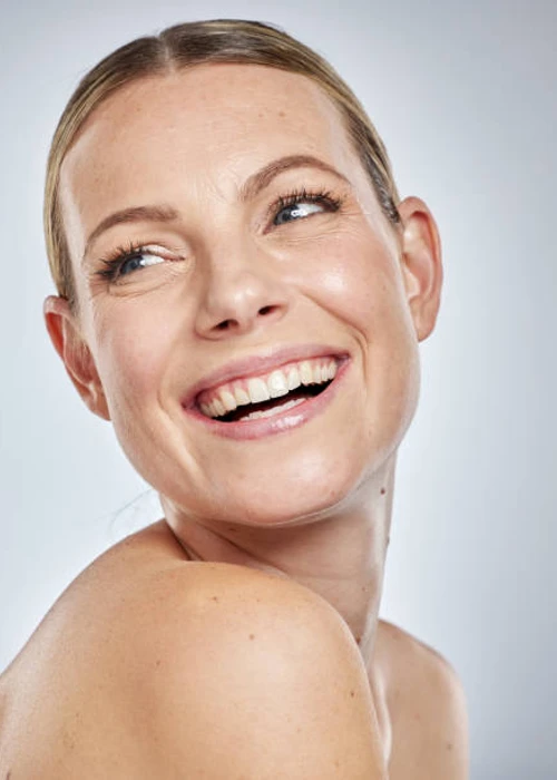 attractive lady after botox in alaska