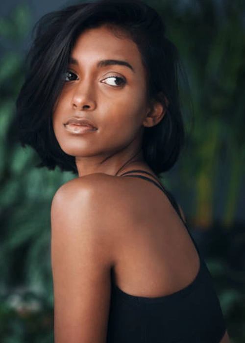 perfect skin middle eastern woman