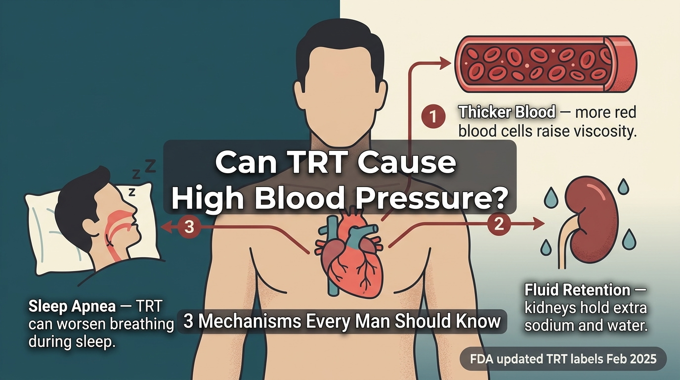 Can TRT cause high blood pressure